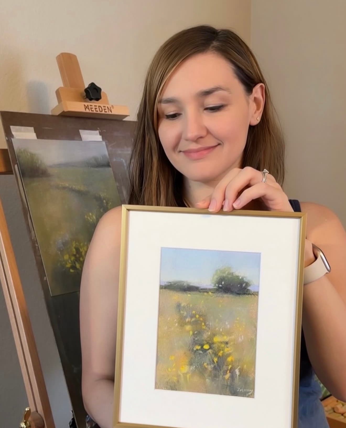 Tiffany Mackay in her studio